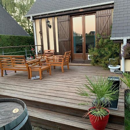 Le Chalet Normand 메르빌프랑세빌플라쥐 외부 사진